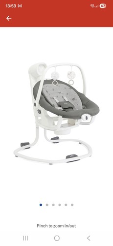 Joie baby swing - with, toy