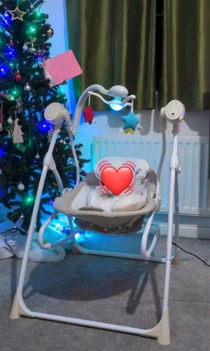 Baby swing rocker - swing, with