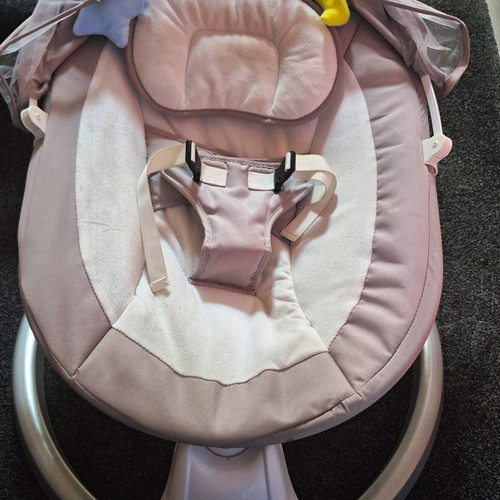 Powered baby swing with mesh - powered,