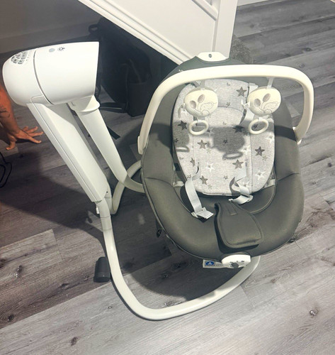 Joie baby swing grey white - &,