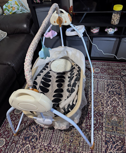 Baby swing with - swing, bar
