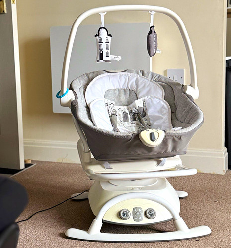 Joie baby swing with toy - swing,
